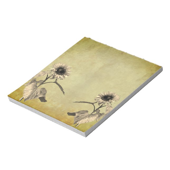 Bloc-note Fleurs vintages (Tourné)