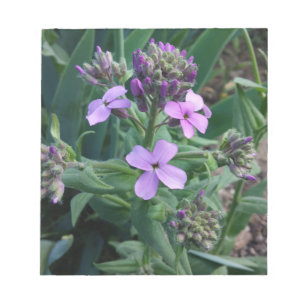 Bloc-note Fleurs Violettes