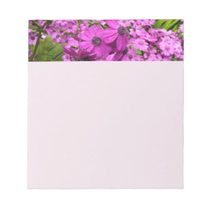 Bloc-note Fleurs violettes de San Francisco