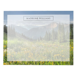 Bloc-note Flowers (homonymie) Wildflowers Silverton Colora