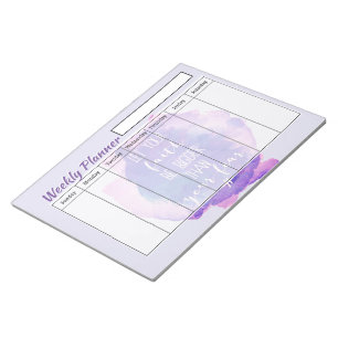 Bloc-note Foi feuilles hebdomadaires de planificateurs