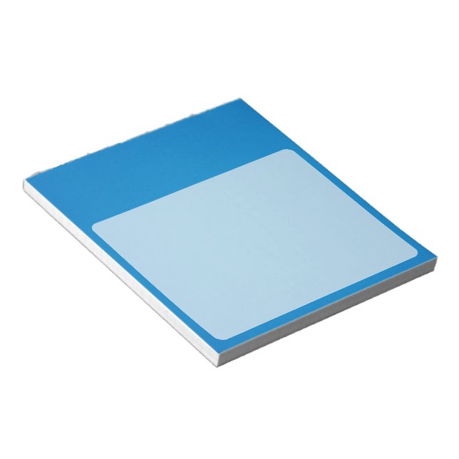 Bloc-note Fond bleu vif granuleux (Incliné)