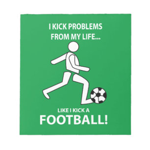 Bloc-note Football Soccer Sports Entraîneur Football Soccer