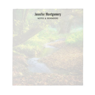 Bloc-note Forest Creek Belle nature Paysage Photo