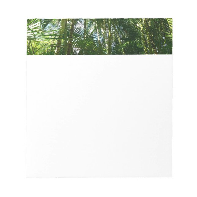Bloc-note Forest of Palm Trees Tropical Nature (Devant)