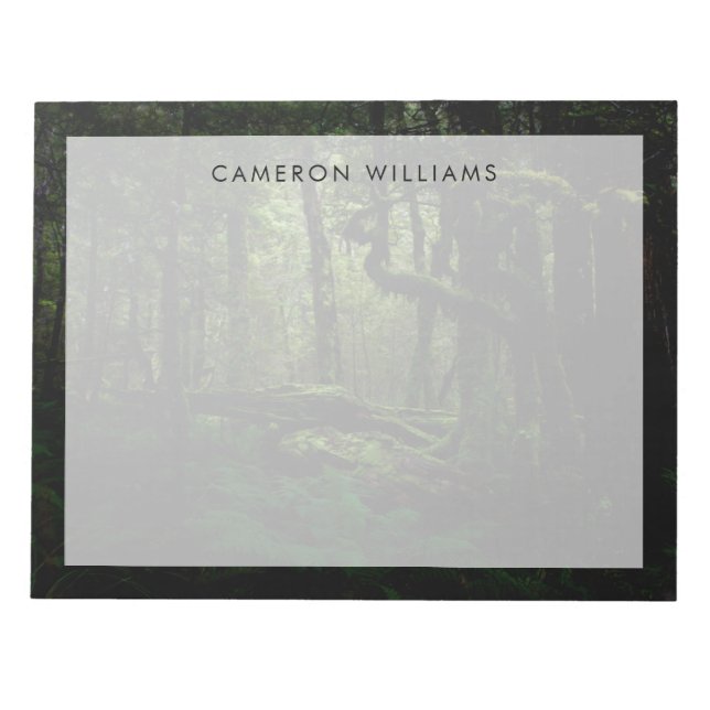 Bloc-note Forêt | Routeburn Track Fiordland National Park (Devant)