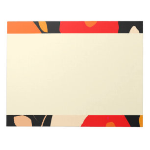 Bloc-note Formes botaniques arrondies