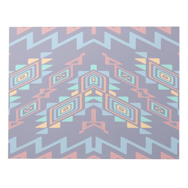 Bloc-note Formes déformées conception abstraite (Devant)