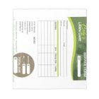 Formulaire de facture de la commande de service d'