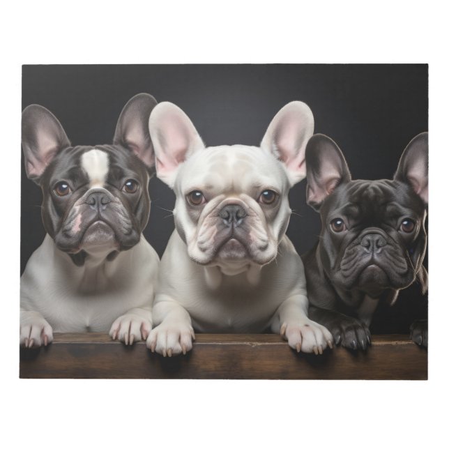 Bloc-note Français Bulldog Animaux Portrait animal Nature Be (Devant)