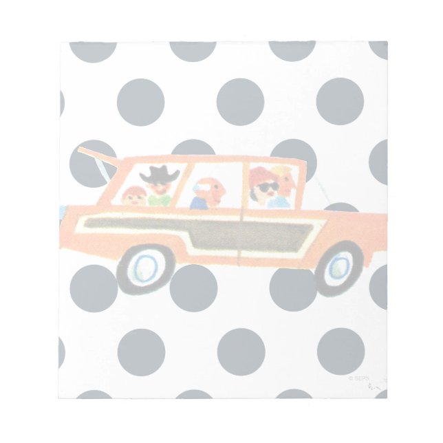 Bloc-note Frapper la route ouverte 4 (Devant)