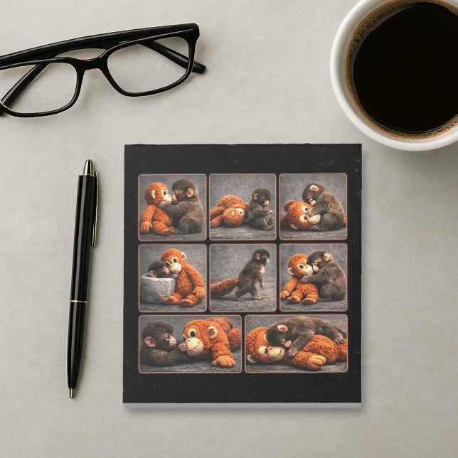 Bloc-note Frappez bébé singe (Créateur téléchargé)