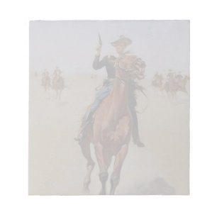 Bloc-note Frederic Remington Le Cavalier