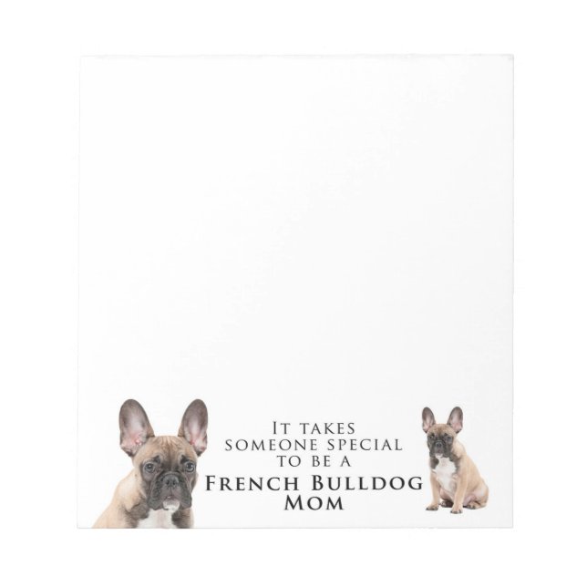 Bloc-note Frenchie Mom Note Pad (Devant)
