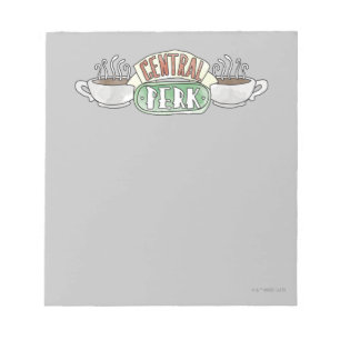 Bloc-note FRIENDS™ Logo aquarelle Central Perk