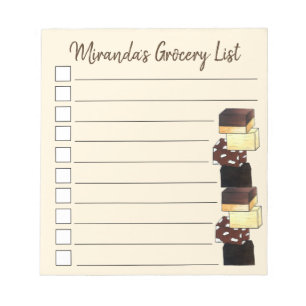 Bloc-note Fudge Stack Confection Confection Sucres de confis