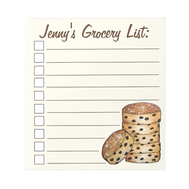 Bloc-note Gâteaux Anglais Gallois Galettes Gâteaux Maison Fa (Devant)