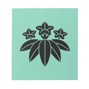 Bloc-note Gentiane de style bambou