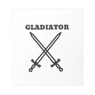 Bloc-note Gladiateur