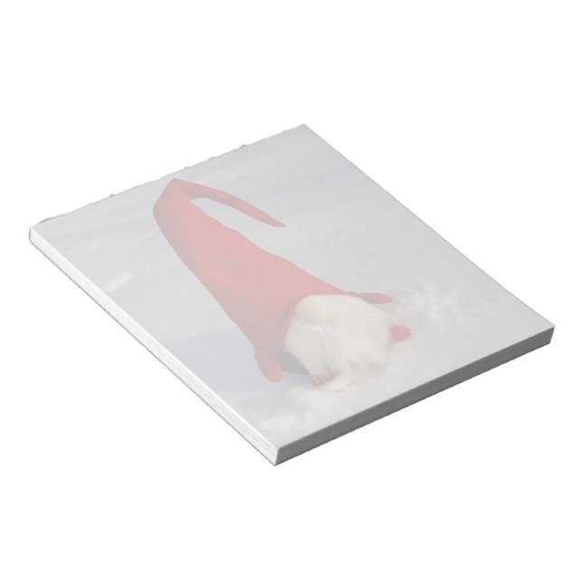 Bloc-note Gnome de Noël scandinave (Incliné)