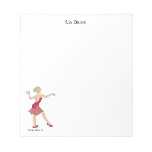 Bloc-note Go Dance Note Pad
