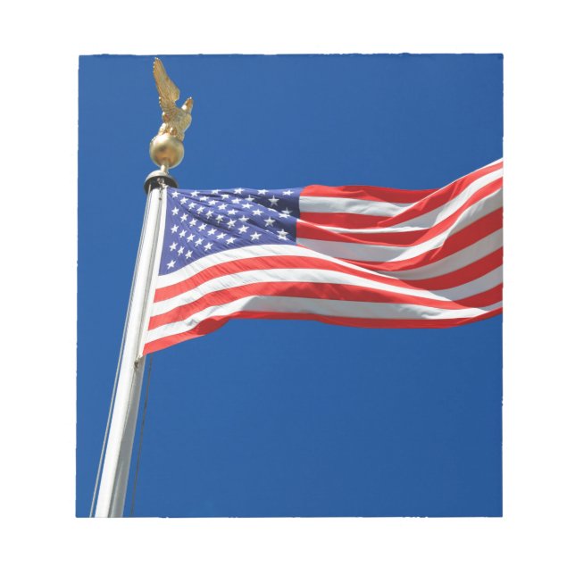 Bloc-note God Bless America, American Flag, (Devant)