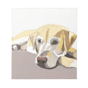 Bloc-note Golden Labrador