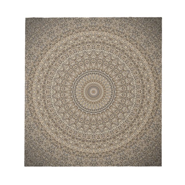 Bloc-note Golden Mandala (Devant)