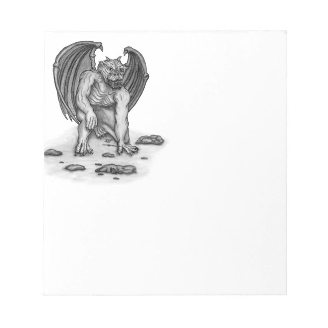 Bloc-note Golem Gargoyle (Devant)