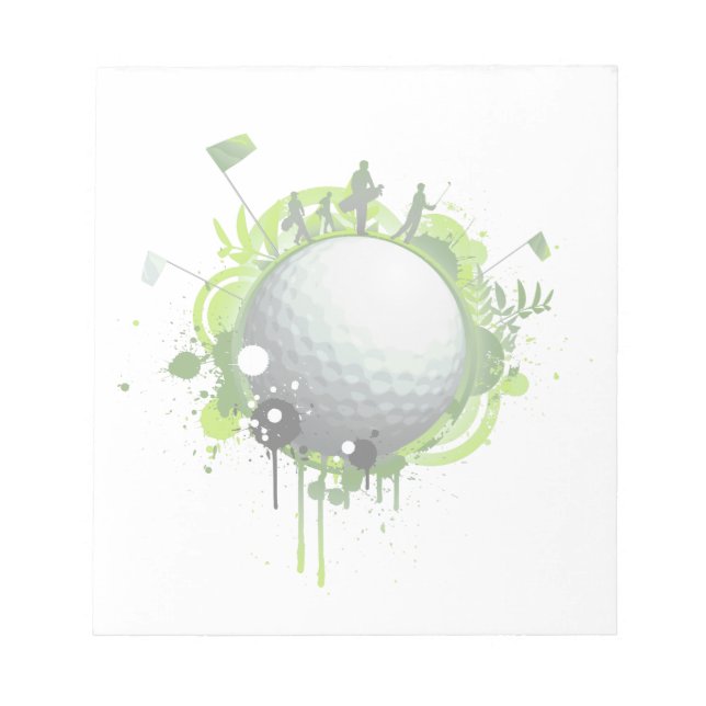 Bloc-note Golf (Devant)