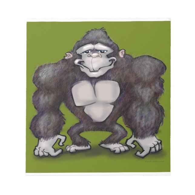 Bloc-note Gorilla (Devant)