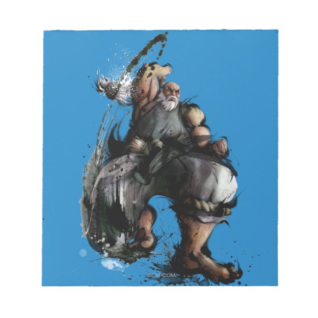 Bloc-note Gouken Chop (Devant)