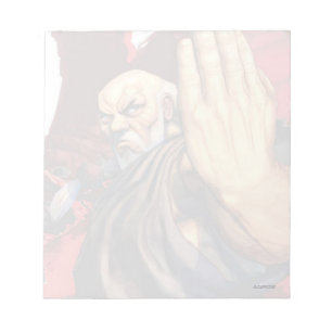 Bloc-note Gouken contre Akuma