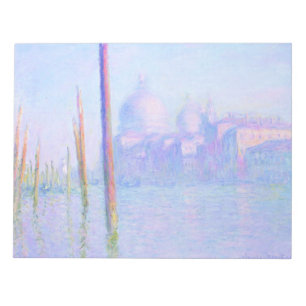 Bloc-note Grand Canal à Venise (par Claude Monet)