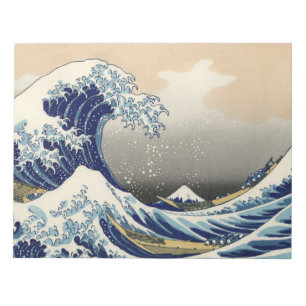 Bloc-note Grande vague de Kanagawa nautique du Mont Fuji Jap