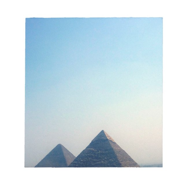 Bloc-note grandes pyramides (Devant)