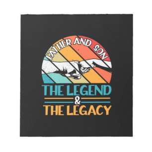 Bloc-note Grandfather Quotes Father And Son The Legend