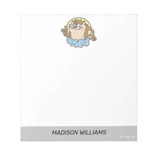 Bloc-note Graphique en cercle extensible TAZ™