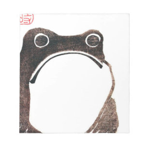 Bloc-note Grenouille Matsumoto Hoji