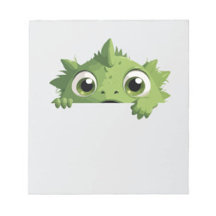 Bloc-note Grenouille Peeking mignon adorable drôle dessin an