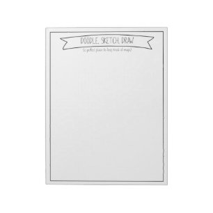 Bloc-note Griffonnage, croquis, aspiration