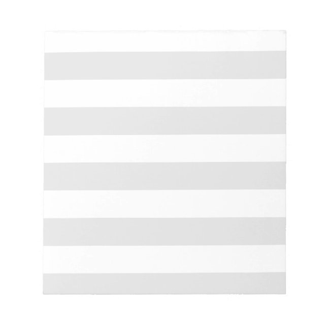Bloc-note Gris - blanc et gris clair (Devant)