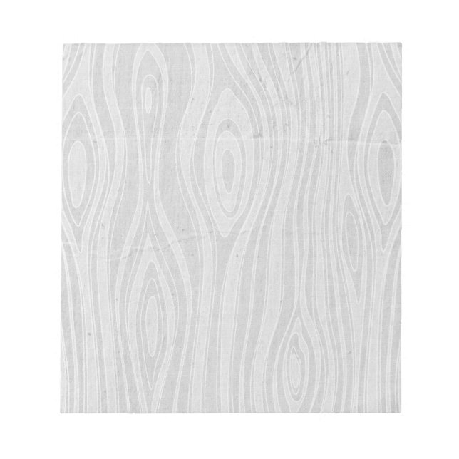 Bloc-note Gris Faux Bois Main Rustique Tiré Bois (Devant)