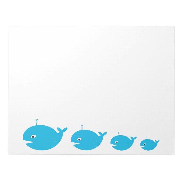 Bloc-note Grosse baleine (Devant)