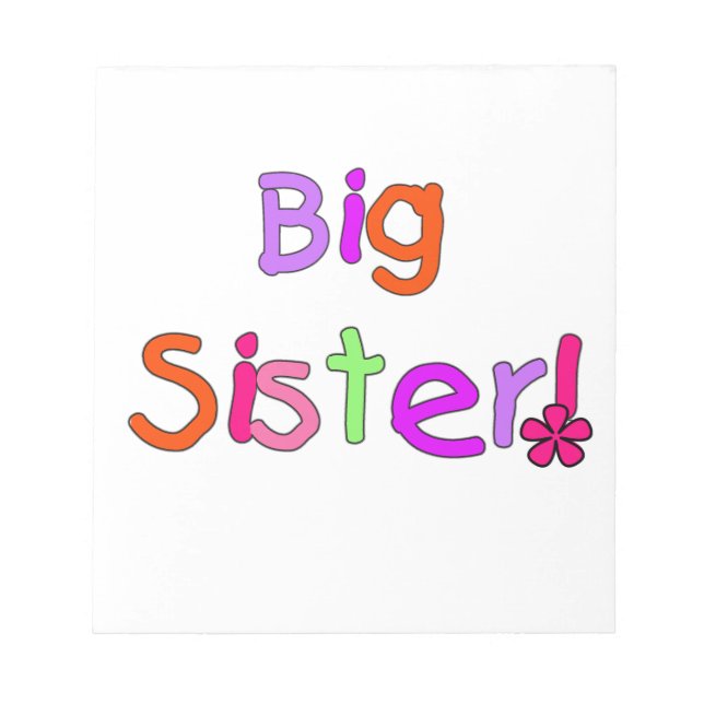 Bloc-note Grosses Soeurs Cadeaux (Devant)