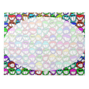 BLOC-NOTE GROUPE D'FACES COOL