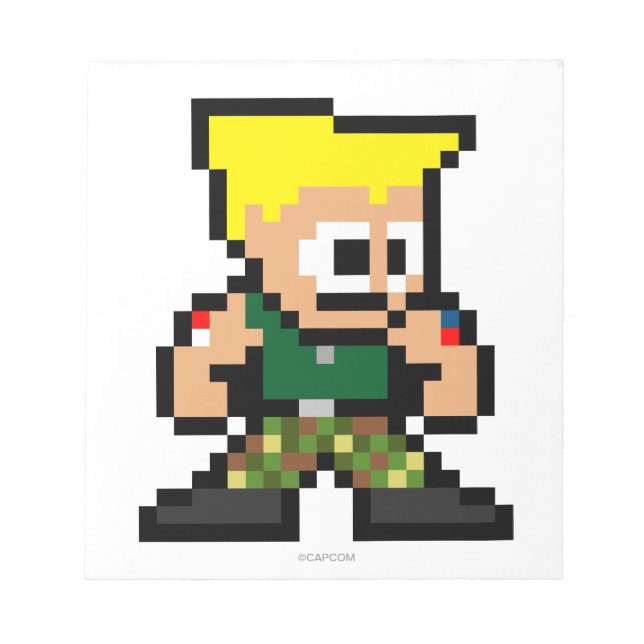 Bloc-note Guile 8 bits (Devant)