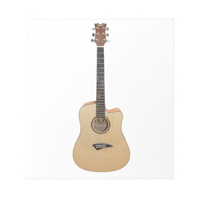 Bloc-note Guitare acoustique (Devant)