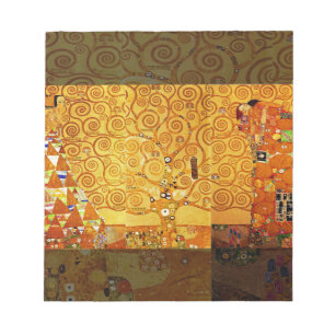 Bloc-note Gustav Klimt Arbre de Vie : Symboliste Art Nouveau
