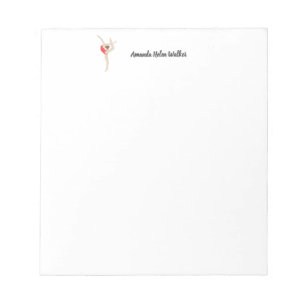 Bloc-note Gymnaste féminine